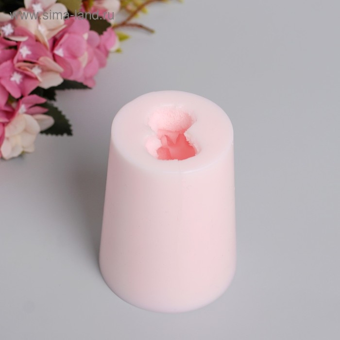 Силиконовая форма для мыла &laquo;Зайчик в юбочке и с бантиком&raquo;