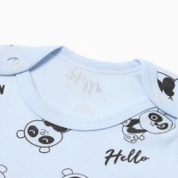 Боди детский, цвет голубой, рост 74 см Боди детский, цвет голубой, рост 74 см