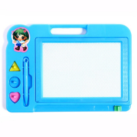 Доска магнитная с цветной крошкой, 3 штампика в комплекте, цвета МИКС Доска магнитная с цветной крошкой, 3 штампика в комплекте, цвета МИКС