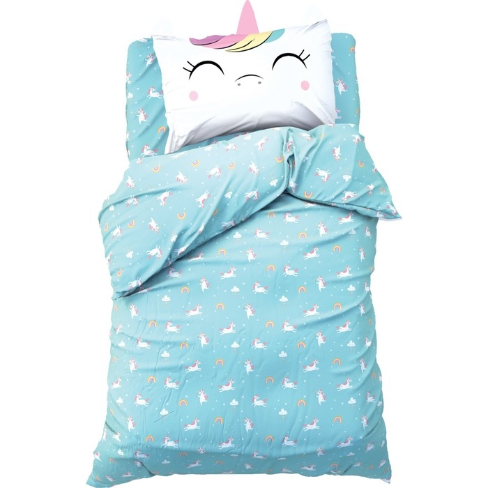 Постельное бельё Этель 1,5 сп Magical unicorn, 143х215 см, 150х214 см, 50х70 см -1 шт, 100% хл, бязь Постельное бельё Этель 1,5 сп Magical unicorn, 143х215 см, 150х214 см, 50х70 см -1 шт, 100% хл, бязь