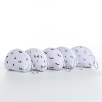 Монетница на молнии «Выбражулька», цвет белый, МИКС Монетница на молнии «Выбражулька», цвет белый, МИКС