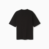 Футболка мужская из органического хлопка MINAKU OVERSIZE FIT: цвет черный, р-р 52