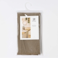 Дорожка Этель ECO, цвет оливковый, 40х136/+-6 см, 70% хл, 30% лён, 190 г/м2