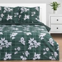Постельное бельё "Этель" Евро "Spring time" 200х217 см, 220х240 см, 70х70 см - 2 шт, поплин Постельное бельё "Этель" Евро "Spring time" 200х217 см, 220х240 см, 70х70 см - 2 шт, поплин