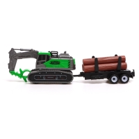 Экскаватор инерционный «Стройка», с прицепом, МИКС Экскаватор инерционный «Стройка», с прицепом, МИКС