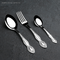 Набор столовых приборов &laquo;Славянка&raquo;, 36 предметов, декоративная коробка