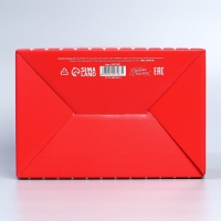 Коробка подарочная сборная, упаковка, «Люблю», 22 х 15 х 10 см Коробка подарочная сборная, упаковка, «Люблю», 22 х 15 х 10 см