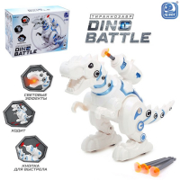 Робот динозавр &laquo;Тираннозавр&raquo; IQ BOT, интерактивный: стреляющий, звук, свет, на батарейках