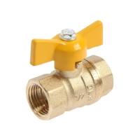 Кран шаровой газовый "ГАЛЛОП" ПРАКТИК DN-15 230, внутренняя/внутренняя резьба 1/2", бабочка Кран шаровой газовый "ГАЛЛОП" ПРАКТИК DN-15 230, внутренняя/внутренняя резьба 1/2", бабочка