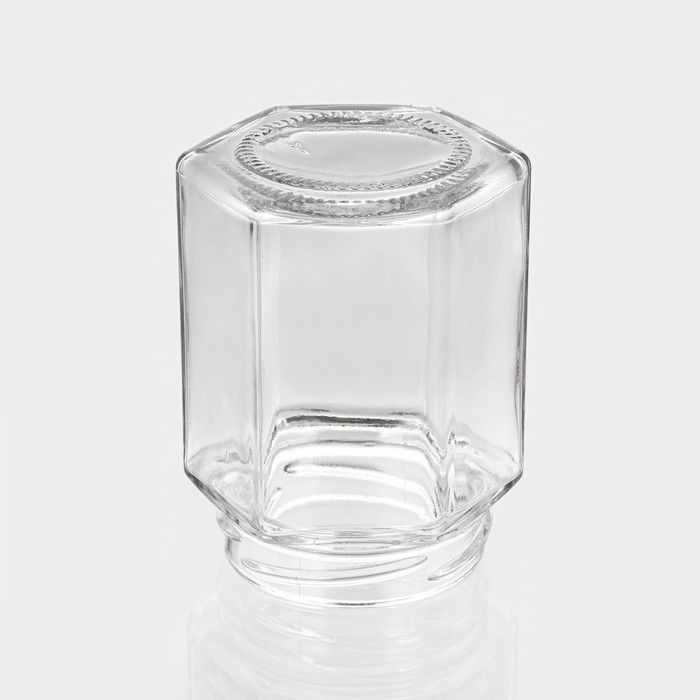 Банка стеклянная для хранения сыпучих продуктов &laquo;Идиллия&raquo;, 160 мл, 6,8&times;8,5 см, с металлической крышкой, цвет крышки МИКС