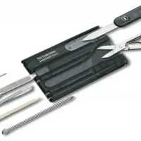 Набор инструментов SwissCard, полупрозрачный черный