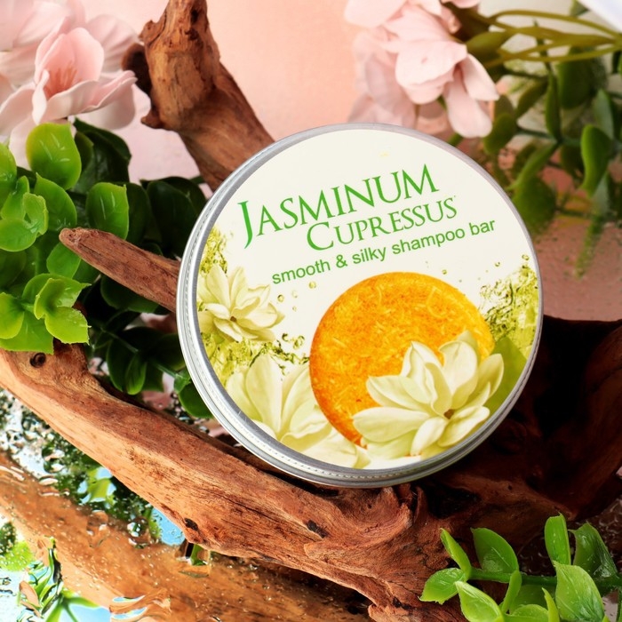 Твёрдый шампунь, с эфирным маслом &laquo;Жасмин&raquo;