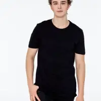 Футболка удлиненная Magnum черная, размер XXL