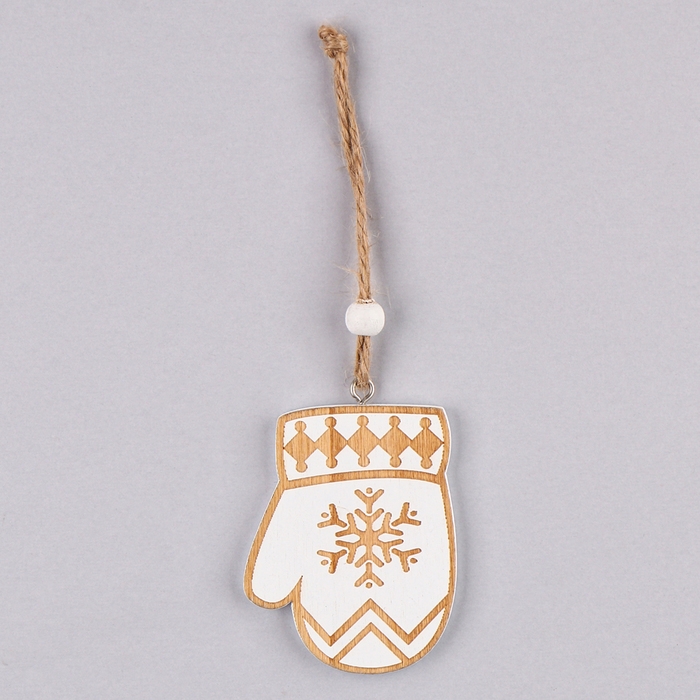Подвеска новогодняя &laquo;Новогодняя варежка&raquo;