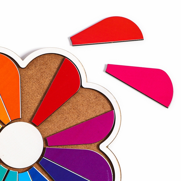 Головоломка деревянная для детей «Цветок», изучаем цвета Головоломка деревянная для детей «Цветок», изучаем цвета