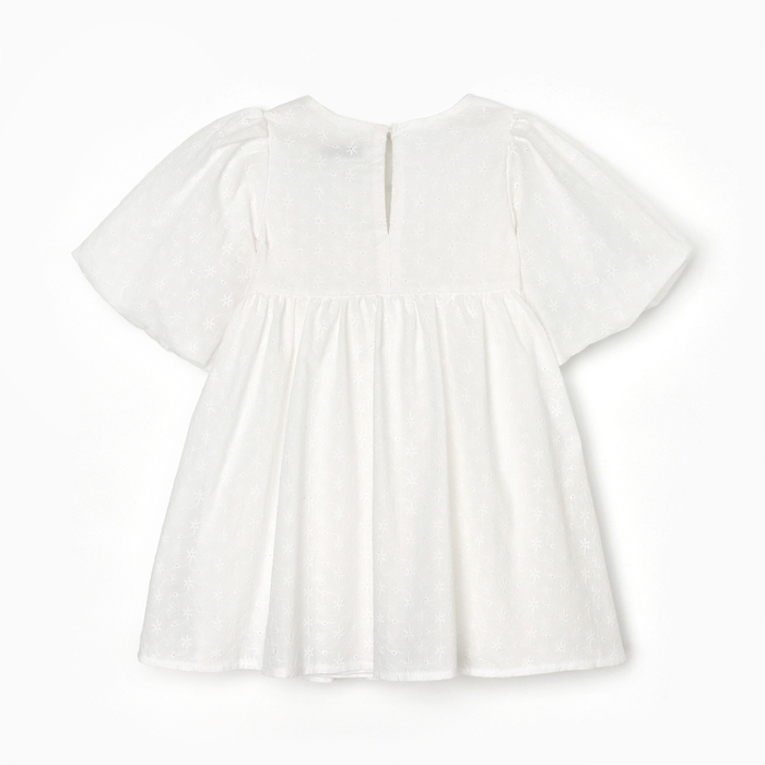 Платье для девочки MINAKU цвет белый, рост 104 см Платье для девочки MINAKU цвет белый, рост 104 см