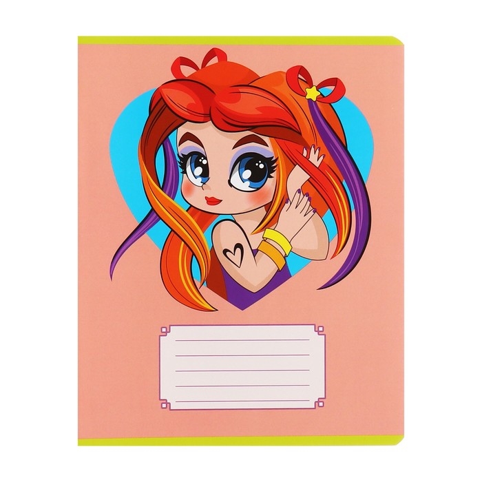 Комплект тетрадей из 10 штук, 12 листов в линию Calligrata Комплект тетрадей из 10 штук, 12 листов в линию Calligrata "Модница", обложка мелованная бумага, ВД-лак, блок офсет, 5 видов по 2 штуки