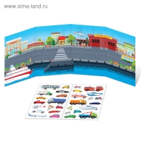 Наклейки многоразовые «Я изучаю транспорт» Наклейки многоразовые «Я изучаю транспорт»