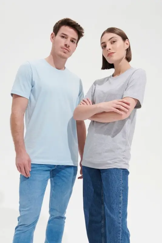 Футболка унисекс Tuner, светло-голубая, размер XS