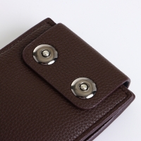 Портмоне мужское на магните, цвет коричневый Портмоне мужское на магните, цвет коричневый