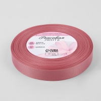 Лента репсовая, 15 мм, 23 &plusmn; 1 м, цвет пудровый №130