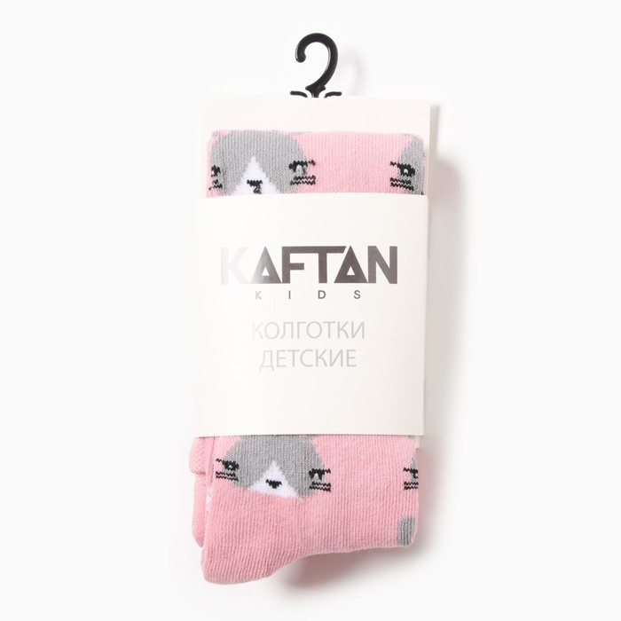 Колготки детские KAFTAN Колготки детские KAFTAN "Зайки" 116-122 см, розовый