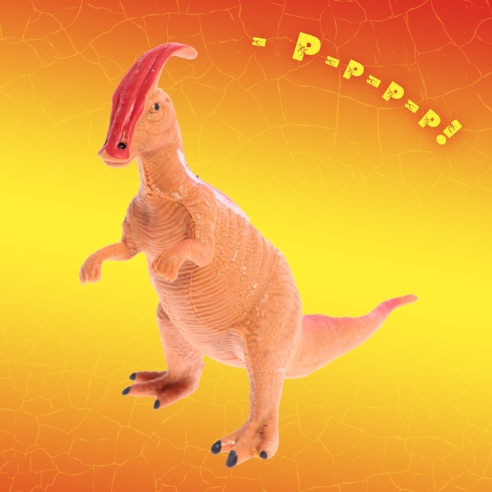 Фигурка животного тянущаяся &laquo;Динозавр&raquo;, МИКС