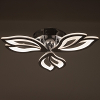 Люстра ГАЛЛОП светодиодная Листопад 60Вт LED 2700-4200К хром 58х58х9,5см Люстра ГАЛЛОП светодиодная Листопад 60Вт LED 2700-4200К хром 58х58х9,5см