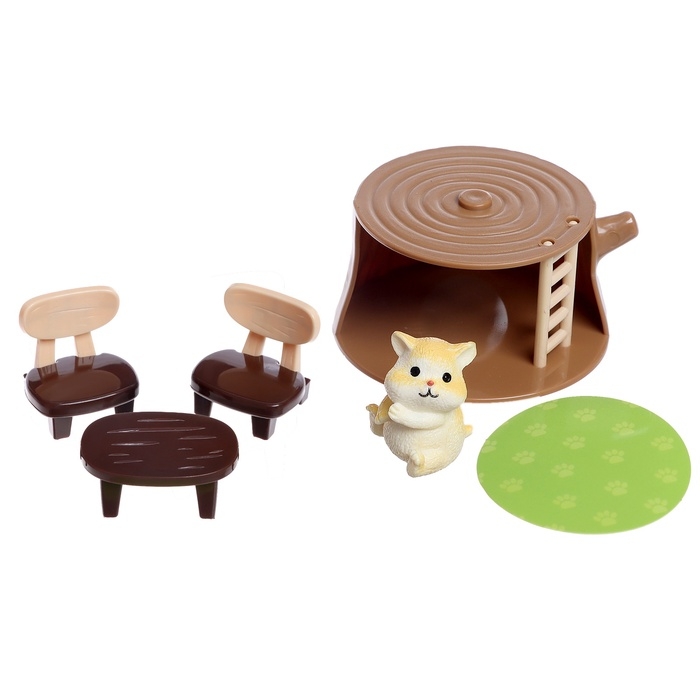 Игровой набор &laquo;Хома дома&raquo; с аксессуарами, МИКС