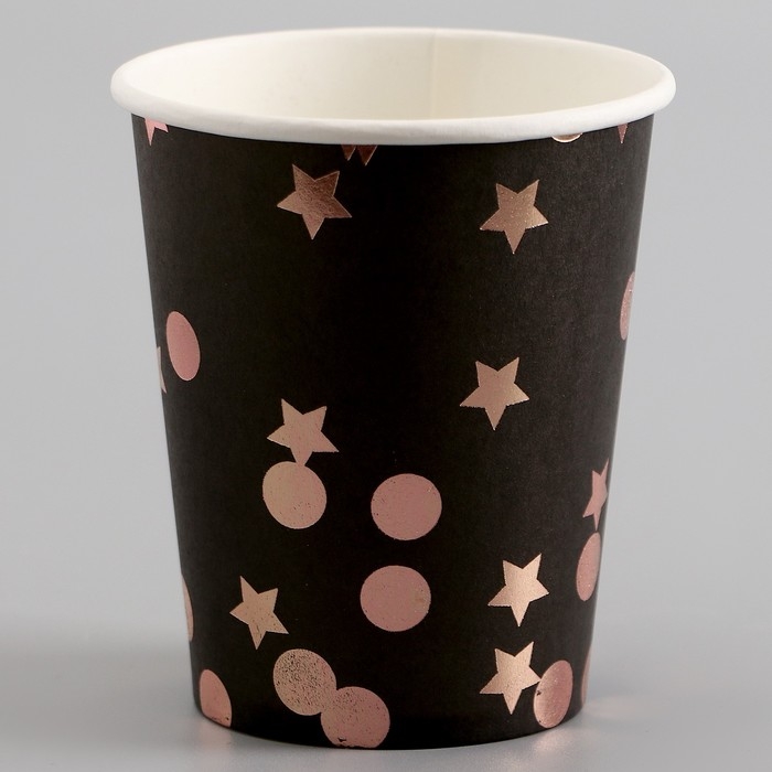 Стаканы бумажные «Розовые звёзды», 6 шт. Стаканы бумажные «Розовые звёзды», 6 шт.