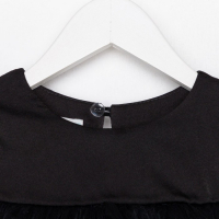 Платье детское нарядное с пышной юбкой KAFTAN, рост 86-92, чёрный