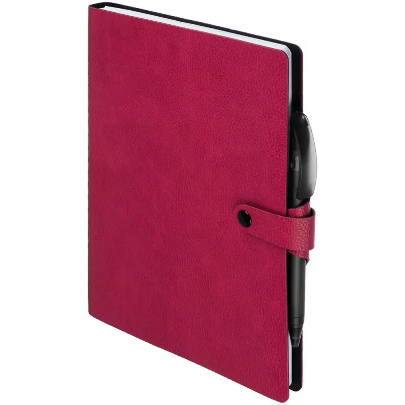 Ежедневник Strep Front на заказ, недатированный, малиновый