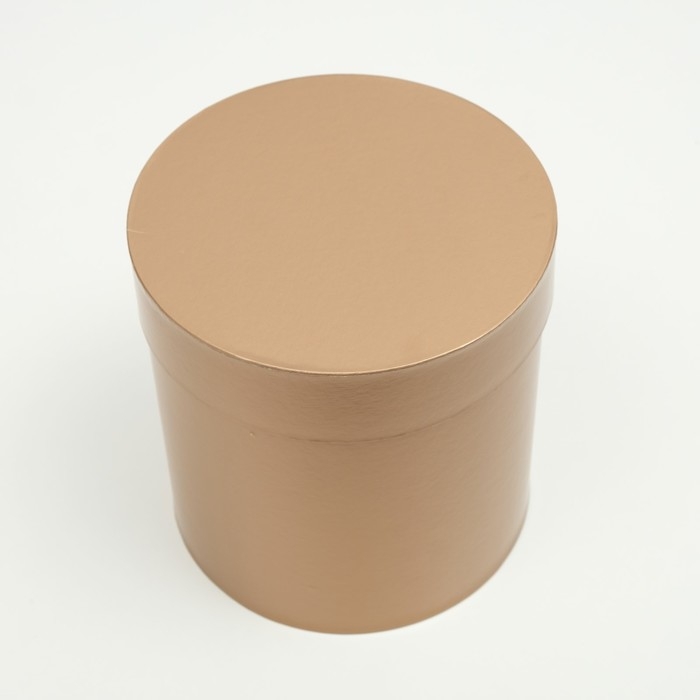 Набор шляпных коробок 5 в 1 "Бронза", 20 &times; 20 &times; 20‒13,5 &times; 13,5 &times; 13,5 см