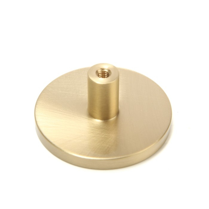 Ручка-кнопка CAPPIO, d=44 мм, h=20 мм., латунь, цвет золото