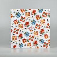 Коробка подарочная &laquo;Счастья в Новом году&raquo;, 26 х 26 х 14 см, Новый год