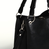 Сумка женская на молнии, цвет чёрный Сумка женская на молнии, цвет чёрный