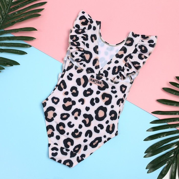 Купальник детский KAFTAN &laquo;Леопард&raquo;, рост 122-128 (34)