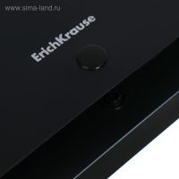 Папка-картотека, 260 х 138 мм (Travel), 12 отделений, 600 мкм, ErichKrause "Matt Classic", на кнопке, тиснение "песок", черная Папка-картотека, 260 х 138 мм (Travel), 12 отделений, 600 мкм, ErichKrause "Matt Classic", на кнопке, тиснение "песок", черная