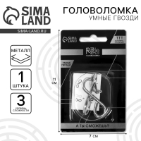 Головоломка &laquo;Умные гвозди&raquo; №23