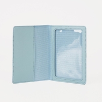 Обложка для паспорта, цвет голубой Обложка для паспорта, цвет голубой