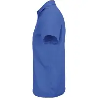 Рубашка поло унисекс Pitcher, ярко-синяя (royal), размер M