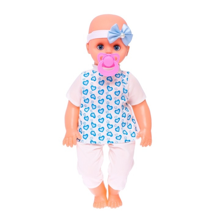 Пупс музыкальный &laquo;Кроха&raquo;, в костюмчике, МИКС