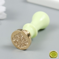 Печать для сургуча с пластиковой ручкой "Цветочный узор" 2,5х2,5 см Печать для сургуча с пластиковой ручкой "Цветочный узор" 2,5х2,5 см