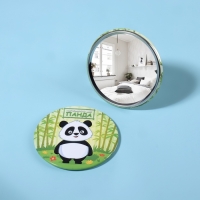 Зеркало карманное &laquo;Панда&raquo;, d = 7 см