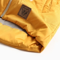 Жилет детский, цвет горчичный, рост 110 см