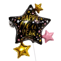 Шар фольгированный 32" «Много звёздочек» Шар фольгированный 32" «Много звёздочек»