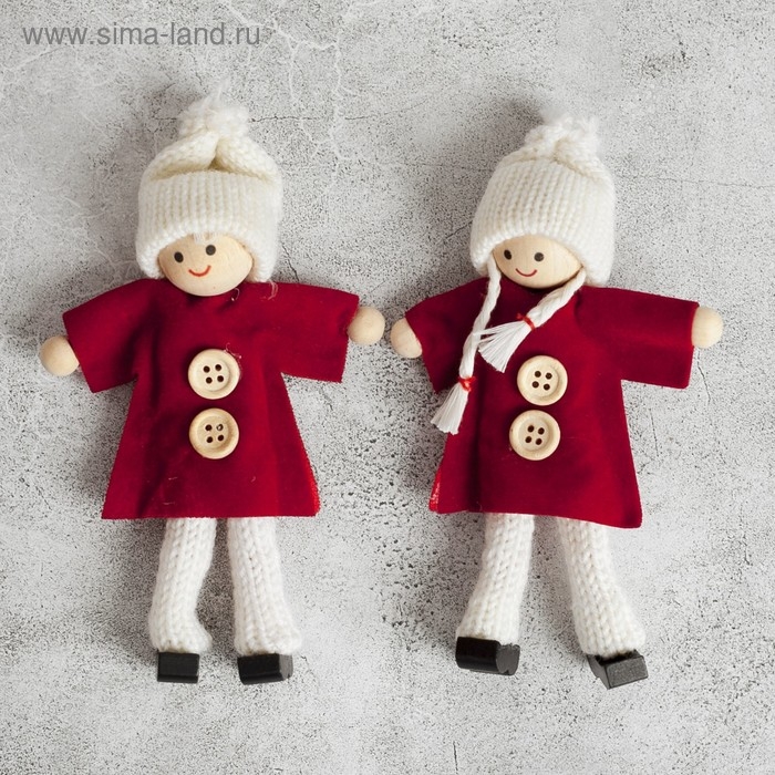 Игрушка-подвеска &laquo;Маша и Миша&raquo;, МИКС