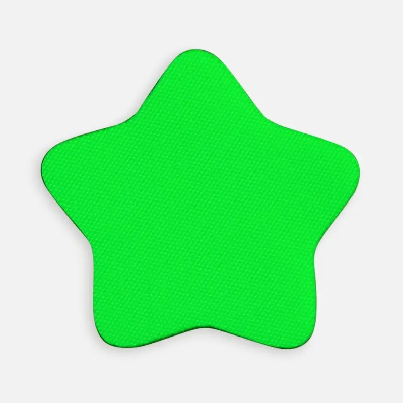 Наклейка тканевая Lunga Bial, M, зеленый неон Наклейка тканевая Lunga Bial, M, зеленый неон