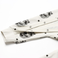 Комбинезон &laquo;Енот&raquo; Крошка Я, цвет белый, рост 74-80 см