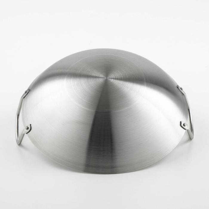 Сковорода-Wok Hanna Kn&ouml;vell из нержавеющей стали Chief, d=28 см